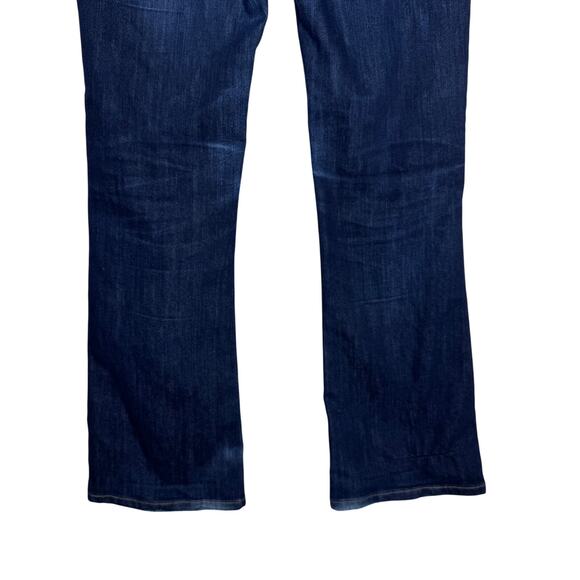 PAIGE Womens Sz 27 Jeans Hidden Hills Mid-Rise Bootcut Super McKinley Dark Denim - Picture 6 of 14